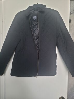 J. Crew Men’s Quilted Black Jacket